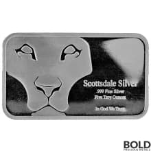 Silver 5 oz Scottsdale PREY Bar