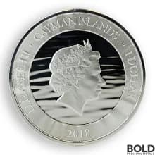 1 oz Cayman Islands Marlin 2018
