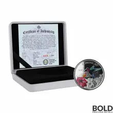 2020 EC8 Dominica Humming Bird 1 oz Silver Proof (Colored)