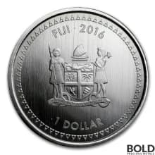 1 oz Fiji Crested Iguana 2016