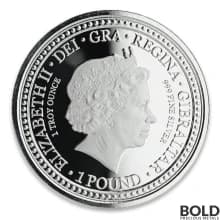 2018 Gibraltar Royal Arms of England Silver 1 oz BU