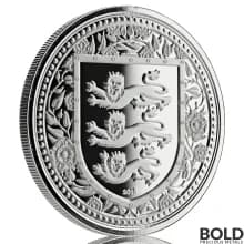 2018 Gibraltar Royal Arms of England Silver 1 oz BU