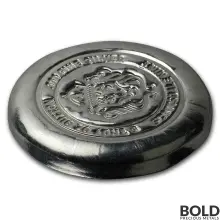 5 oz Scottsdale Poured Silver Button