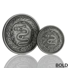 2020 Samoa Serpent of Milan Silver Antiqued 1/2 oz