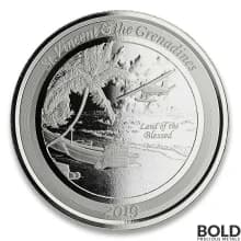 2019 St. Vincent & The Grenadines Seaplane 1 oz Silver BU
