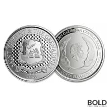 2020 EC8 St Vincent Grenadines Coat of Arms 1 oz Silver BU