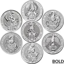 BOLD Set: Britain Queen's Beasts 7 Coin Collector Set