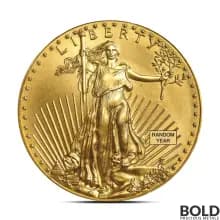 1 oz America Gold Eagle MS69 (Random Date, NGC or PCGS)