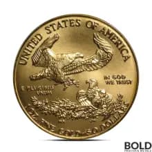 1 oz America Gold Eagle MS70 (Random Date, NGC or PCGS)