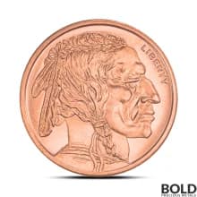 1 oz Golden State Mint Buffalo Copper Round (Box of 500)