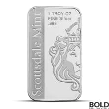 1 oz Hawaii State Flag Silver Bar (Colored)