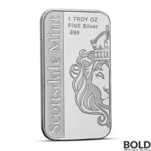 1 oz Idaho State Flag Silver Bar (Colored)
