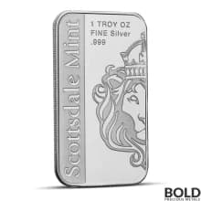 1 oz Indiana State Flag Silver Bar (Colored)
