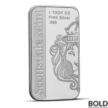 1 oz Iowa State Flag Silver Bar (Colored)
