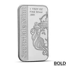 1 oz Maine State Flag Silver Bar (Colored)
