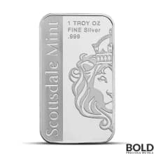 1 oz Minnesota State Flag Silver Bar (Colored)