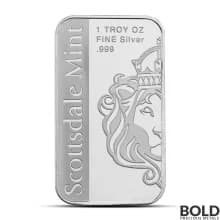 1 oz Mississippi State Flag Silver Bar (Colored)