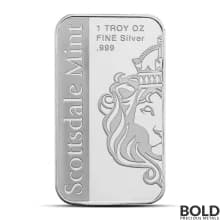 1 oz Nevada State Flag Silver Bar (Colored)