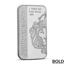 1 oz New York State Flag Silver Bar (Colored)