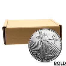 1 oz SilverTowne Saint Gaudens Silver Round - Box of 500