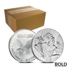 1 oz Sunshine Mint Mercury Silver Round - Box of 500