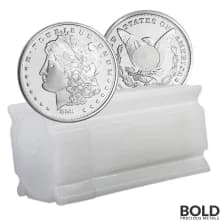 1 oz Sunshine Mint Morgan Silver Round (Tube of 20)