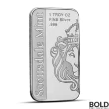 1 oz United States of America Country Flag Silver Bar (Colored)