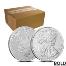 1 oz Walking Liberty Silver Round Sunshine Mint - Box of 500