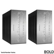 1000 oz Silver - 10 x 100 oz Engelhard Silver Bars