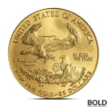 1/2 oz America Gold Eagle MS69 Coin (Random, NGC or PCGS)