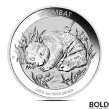 2023 1 oz Perth Wombat Silver Coin (BU)