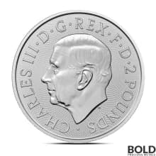 2024 1 oz British St George and the Dragon Silver Coin (BU)