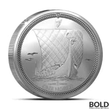 2024 1 oz Isle of Man The Noble Silver Coin (BU)