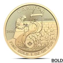 2024 1 oz Royal Canadian Mint (RCM) Klondike Gold Coin (BU)