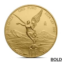 2024 1/2 oz Mexican Libertad Gold Coin (BU)