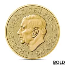 2024 1/4 oz British St George and the Dragon Gold Coin (BU)