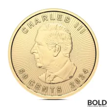 2024 25 Gram Canada Maple Leaf Gold Coin (25x1 Gram)