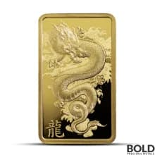 2024 5 Gram PAMP Lunar Dragon Gold Bar