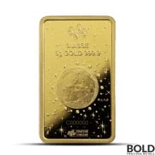 2024 5 Gram PAMP Lunar Dragon Gold Bar