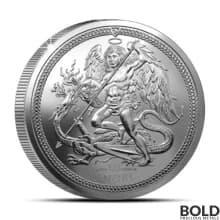 2024 1/2 oz Isle of Man The Angel Silver Coin (BU)