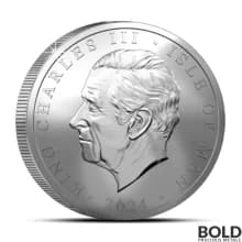 2024 1/2 oz Isle of Man The Noble Silver Coin (BU)