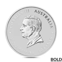 2025 1/2 oz Perth Lunar Year of the Snake Silver Coin (BU)