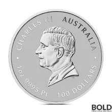 2025 1 oz Perth Lunar Year of the Snake Platinum Coin (BU)