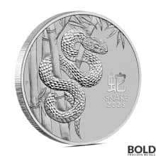 2025 1 oz Perth Lunar Year of the Snake Platinum Coin (BU)