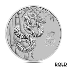 2025 1 oz Perth Lunar Year of the Snake Platinum Coin (BU)