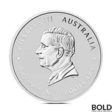 2025 5 oz Perth Lunar Year of the Snake Silver Coin (BU)