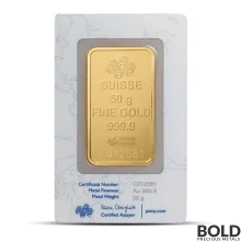 50 Gram PAMP Rosa Gold Bar