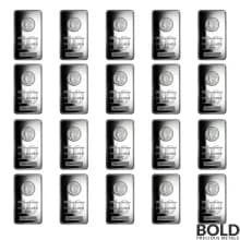 Highland Mint 10 oz Morgan Silver Bar - Lot of 20