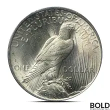Silver Peace Dollar MS65 (Random, PCGS)