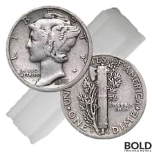 90% Silver - $0.10 FV Mixed Dimes Circulated/Junk